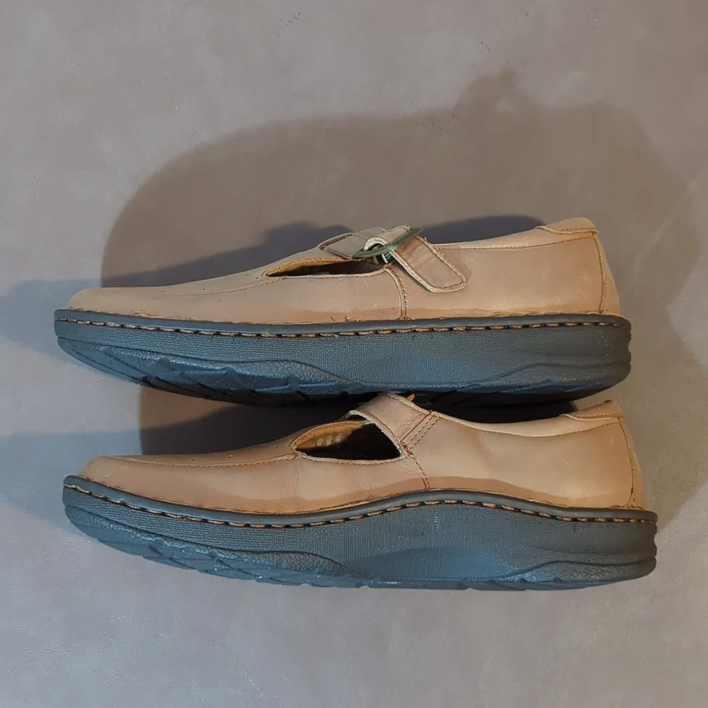 Drew Amelia Women Tan Shoes Size 8W - Picture 4 of 12